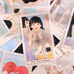 78 tk Love Story Taro kaardipakk j&auml;igas karbis &uuml;les ja alla kinkekarbis Dive To You Romantilised Korea kaardid 12*7cm