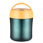 Kahekihiline 500 ml Fashion PP lekkekindel supitass kollane