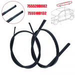 Toyota Yaris luukp&auml;ra 2014-2018 jaoks 755520D082 755510D132 Paar Vasak Parem Pool Auto Katuse Tilguti Viimistlus Liistud Tihendusribad Trimm