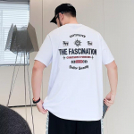 Meeste suvine uus tide suur suurus meeste avar suur vabaaja trenditr&uuml;kiga l&uuml;hikeste varrukatega T-s&auml;rk M