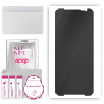 apgo Hydrogel Privacy Matte Screen Protector for Asus ROG Phone 3 Strix, Anti Spy, Hydrogel Film, Flexible, Soft TPU with positioning layer easy insta