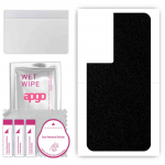 apgo Protective Skin Sticker for the back compatible with TCL 40 NXTpaper, Wrap Film, Foil, Vinyl - Pattern Matte Black