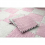 Pehme pl&uuml;&uuml;sist laste matt Beebi m&auml;ngumatt Beebi m&auml;nguasjad Eva Foam Puslevaip lastetoas Hoia soojas M&auml;ngumatt 30*30*1cm 20PCS sinine