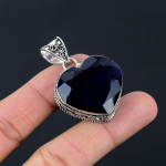 Tansaniidist v&auml;&auml;riskivist ripats Solid 925 Sterling h&otilde;be ripats, kingitus unisex LG-027 jaoks