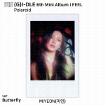 (G)I-DLE G-IDLE IDLE 6. minialbum I Feel Photocard Polaroid ID-kaart MIYEON Miyeon - Polaroid (B)