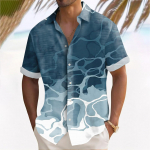 Hawaii s&auml;rk meestele, meeste vintage n&ouml;&ouml;pidega keeglis&auml;rgid l&uuml;hikeste varrukatega suvine rannas&auml;rk L