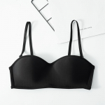 N&auml;htamatu Push Up Olkaimeta rinnahoidja pulmadeks ilma rihmata naiste seksikas juhtmevaba bralette top pesu &otilde;mblusteta aluspesu 34/75AB must