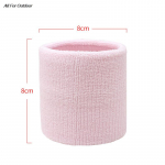 Puuvillane tugiklambrid Randmepael Spordirihm Randme higir&auml;tik mansett Tennis Randmekaitse Kaitserihm Fitness Run Higipael J&otilde;usaal valge