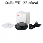 Tuya intelligentne infrapuna kaugjuhtimispult Tuya universaalne kaugjuhtimispult h&auml;&auml;lgrafiti intelligentne infrapuna kaugjuhtimispult Graffiti WiFi+RF infrared