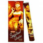 Tridev Spiritual Desire Agarbatti/Viirukipulgad | Hexa seeria | L&otilde;hn | P&uuml;hendunud | 3 Pkt * 20Gm Pooja/jumalateenistuse eest