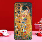 Gustav Klimti &uuml;mbris Honor Magic 6 5 Pro 50 70 90 Lite X6 X7 X8 X9 X6a X7a X8a X9a X8b X9b jaoks, tagakaas Honor 10 Lite