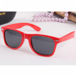 Outdoor Baby Kids Lapsed UV 400 Kaitse Retro Mood Varjud V&auml;ikelapse Kvaliteetne Raam P&auml;ikeseprillid Klassikalised prillid Kandilised &Otilde;rnad Ehted punane