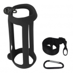 Silikoonist k&otilde;lari&uuml;mbris JBL Charge 5 jaoks veekindel kaasaskantav Bluetooth-&uuml;hilduv k&otilde;lari kate Naha kaitsev kandekott, pehme varrukas must