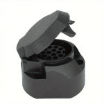 13 pin euro plastist haagise pistikupesa autotarvikud haagissuvilad 13 poolusega veokonks Pukseerimispesa pistik 12 V elektripistiku adapter must