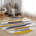 Luksuslikud &uuml;mmargused vaibad elutuppa geomeetrilised diivanilauaalused vaibad magamistoa kaunistuseks lihtsad kodu p&otilde;randamatid 60CM*60CM