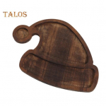 J&otilde;ulupuidust &otilde;htus&ouml;&ouml;gitaldrikukomplekt Pidulikud puidust serveerimisalused j&otilde;ulusuupistete jaoks Juust Puuvili P&uuml;hadepeo toidukandik Kingitus peres&otilde;pradele &Otilde;petajatele Christmas Tree