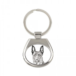 Dutch Shepherd Dog, Dutch Herder - keychain with a dog, keychain with a print, personalized pendant from the Art-Dog brand