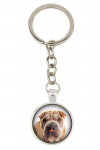 Shar Pei - keychain with your photo, key decoration, bag pendant from Art-Dog brand
