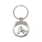 Haflinger Fohlen - keychain with a horse, keychain with a print, personalized pendant from the Art-Dog brand