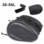 2tk Mootorratta sadulakott Universaalne Mootorrataste Paniir kotid Pagasi Sadulakotid K&uuml;lghoiukahvel reisikotikarp 36-58L Style B