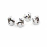 4 tk 6-8 mm klaasist kronsteinid tsink-kroomsulamist riiulihoidiku tugiklamber