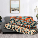 Boho Navajo mustriga tekk, fliistekk &uuml;lipehme hubane, kerge ja mugav soe diivanvoodile diivan, kuninganna 30x40in
