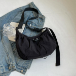 Naiste s&otilde;numikotid Uus mood nailonist vabaaja &otilde;lakott, mahukas klassiruumis &otilde;pilastele m&otilde;eldud reisikott. must