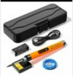 Kaasaskantav mini-USB-jootekolb C-t&uuml;&uuml;pi liidese ja 800 mAh akuga 800 mAh