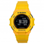 Casio G-Shock G-Squad Digitaalne Nutitelefoni &Uuml;hendus Kollane Biop&otilde;hine Vaik Kvarts GBD-300-9 200M Meeste Kell must