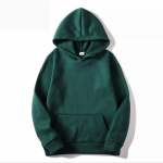 S&uuml;gistalvine meeste &uuml;hev&auml;rviline kapuuts, pikkade varrukatega fliisist pullover, vabaaja kapuuts Pusad ja dressipluusid (meeste omad) XXL tumeroheline v&auml;rv