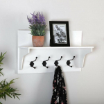 Riidepuu - VERSA - Mudel Versa - MDF-puit - Metall - 35 x 20 x 60 cm
