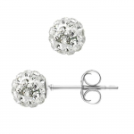 LOVA LOLA VAN DER KEEN - K&otilde;rvar&otilde;ngad - Prestiižiehted - P&auml;ris kristall - 925 Sterling Silver - Naiste ehted