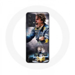 Coque Maniacase pour Samsung Galaxy A32 4G Formule 1 Fernando Alonso Pilote F1