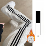 Lambavillased p&uuml;ksid Naiste moekad vabaaja triibulised sametised dressip&uuml;ksid Paksendatud lahtise l&otilde;ikega kummipaelaga v&ouml;&ouml;kohaga kimpjalaga p&uuml;ksid XL punane