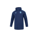 Adidas Afa Stad Par Spordiribiline Vabaaja Kapuutsiga Soe Puuvillane Jakk Meeste Jakk Sinine HF3912 L blue