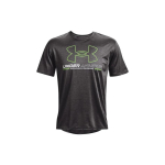 Under Armour Letter Logo Treening Prindiga &Otilde;laga T-s&auml;rk Meeste topid Hall 1370367-010 XL gray