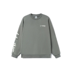 Li Ning Spordielustiili Seeria Logo Prindiga &Uuml;mmarguse Kaelusega Pusasweater Meeste Pusasweater Hall AWDRB77-4 L gray