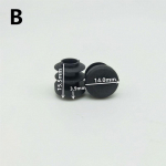 10 tk &uuml;mmargust plasttoru, mustad pimendavad otsakorgid, torude vahet&uuml;kid, 12, 14, 16, 19, 20&ndash;60 mm, tooli libisemiskindlad jalapadjad, tihenduskate.