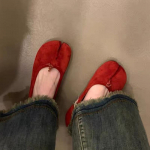 Moodsad madalad kingad Naiste seemisnahast kingad Madalad vabaaja disainerkingad S&uuml;gis 2024 K&otilde;ndimiseks Kleit Mugavad mokassiinid Kingad T&auml;iesti uued Naiste Zapatos 35 punane