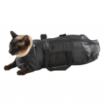 V&otilde;rgust Kassivanni Kott Oxfordi Riidest Kassi Hoolduskott Kriimustusvastane Kassi Pesukott Reguleeritav Du&scaron;i, K&uuml;&uuml;nte L&otilde;ikamise, S&uuml;stimise jaoks must