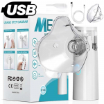 Nebulisaator Asthma Medical Handhe USB kaasaskantav nebulisaator inhalaator t&auml;iskasvanutele lastele Mini Silent Steam nina niisutaja inhalaatori t&ouml;&ouml;riistad