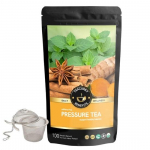 TEACURRY Heart Tea - 100 Gms Loose Tea + Infuser | Helps in Blood Pressure, Hypertension | Blood Pressure Control Tea and Green Tea for Heart