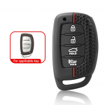 3 4 nupuga silikoonist auto nutika v&otilde;tme korpuse kate Hyundai Tucson Santa Fe Rena Sonata Elantra Creta Ix35 Ix45 I10 I30 I40 tarvikud 3 buttons