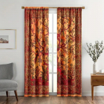 2 tk Boho Hippie Akknakatted - Elupuu Toakujundus Magamistuppa, Elutuppa, &Uuml;hiselamusse - Pehme ja Stiilne Koduaksessuaar 150x166cm