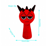 2025 Sprunki incredibox Palus m&auml;nguasi Puuvillane pl&uuml;&uuml;sis nukk lastele