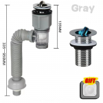 Flip-top k&ouml;&ouml;givalamu &auml;ravoolu sisset&otilde;mmatav desodoreeriv filter Paindlik allavoolutoru Vannitoa kraanikauss Ummistumisvastased k&ouml;&ouml;gitarvikud 1PC