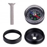 Juhtrauda kompass Kerge matkakompass veekindel mootorrattakompass tolmukindel S/L mitmeotstarbeline jalgrattale/mootorrattale