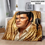 Moodne Kunst Retro 3D HD Prindiga E-Elvis-Presley Tekk Perekonna Magamistuba Pl&uuml;&uuml;sist Magamistekk V&auml;litingimustes Kontoris L&otilde;unapaus Voodilina 40x50in