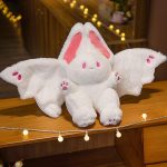 Pehme M&auml;nguasi Manta Loom Kreatiivne Pehme M&auml;nguasi T&auml;idisega Padi T&uuml;druk Naine Kingitus Kawaii Pl&uuml;&uuml;s T&auml;idisega Loomad M&auml;nguasjad 45cm roosa