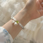 Opal Moonlight k&auml;ev&otilde;ru Kerge luksuslik elastne Lily Valley lilleline k&auml;ev&otilde;ru T&uuml;drukutele Naiste Ehted Aksessuaarid